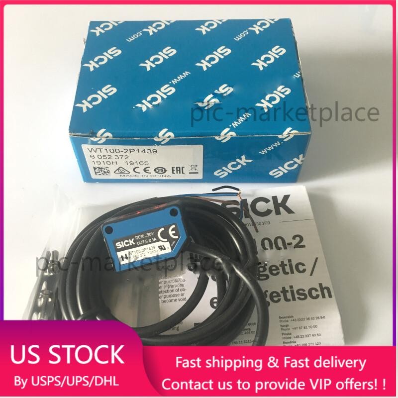 1pc new for SICK Photoelectric switch WT100-2P1439 spot stock