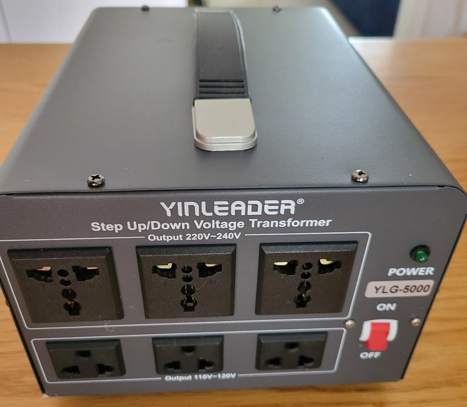 YINLEADER 5000 Step Up/Down Transformer Converter 110/120 Volt – 220/240 Volt