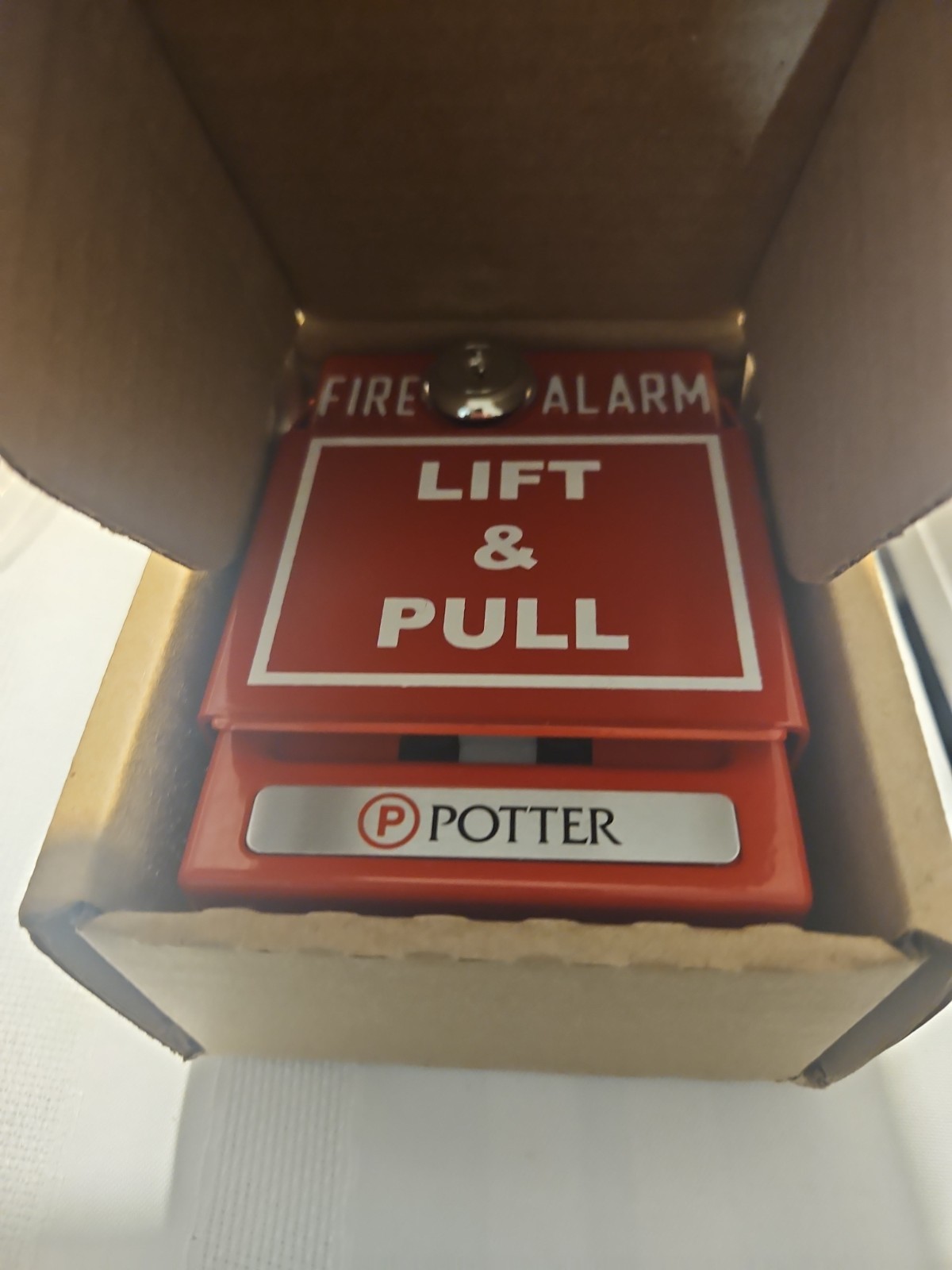 Potter PAD100-PSDA Addressable Pull Station Dual Action NIB