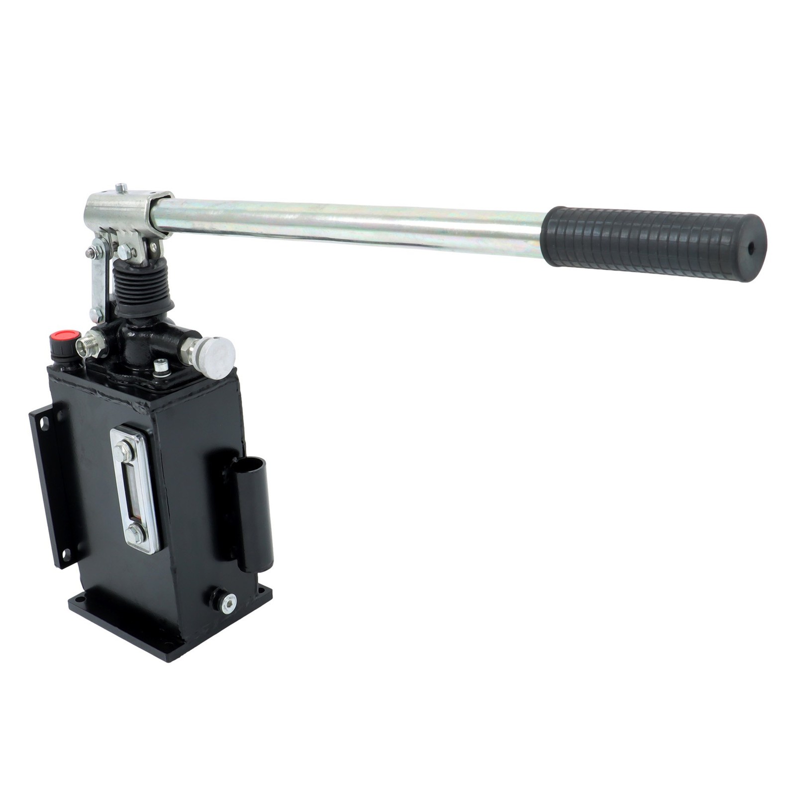Single-Acting Hydraulic Pump 1.5CID Manual With Release Knob 3 Qts
