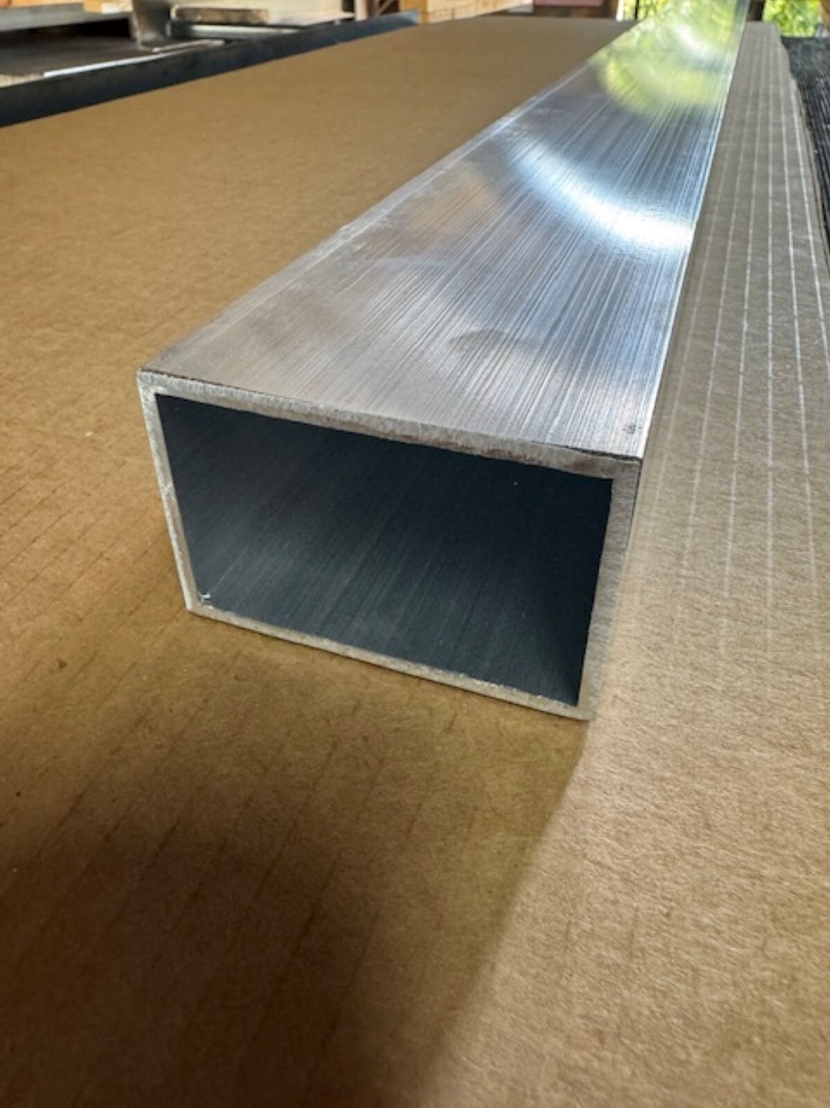 2″ x 3″ x 1/8″ Wall Aluminum Rectangle Tube x 8″ Length, 6061-T6 Aluminum