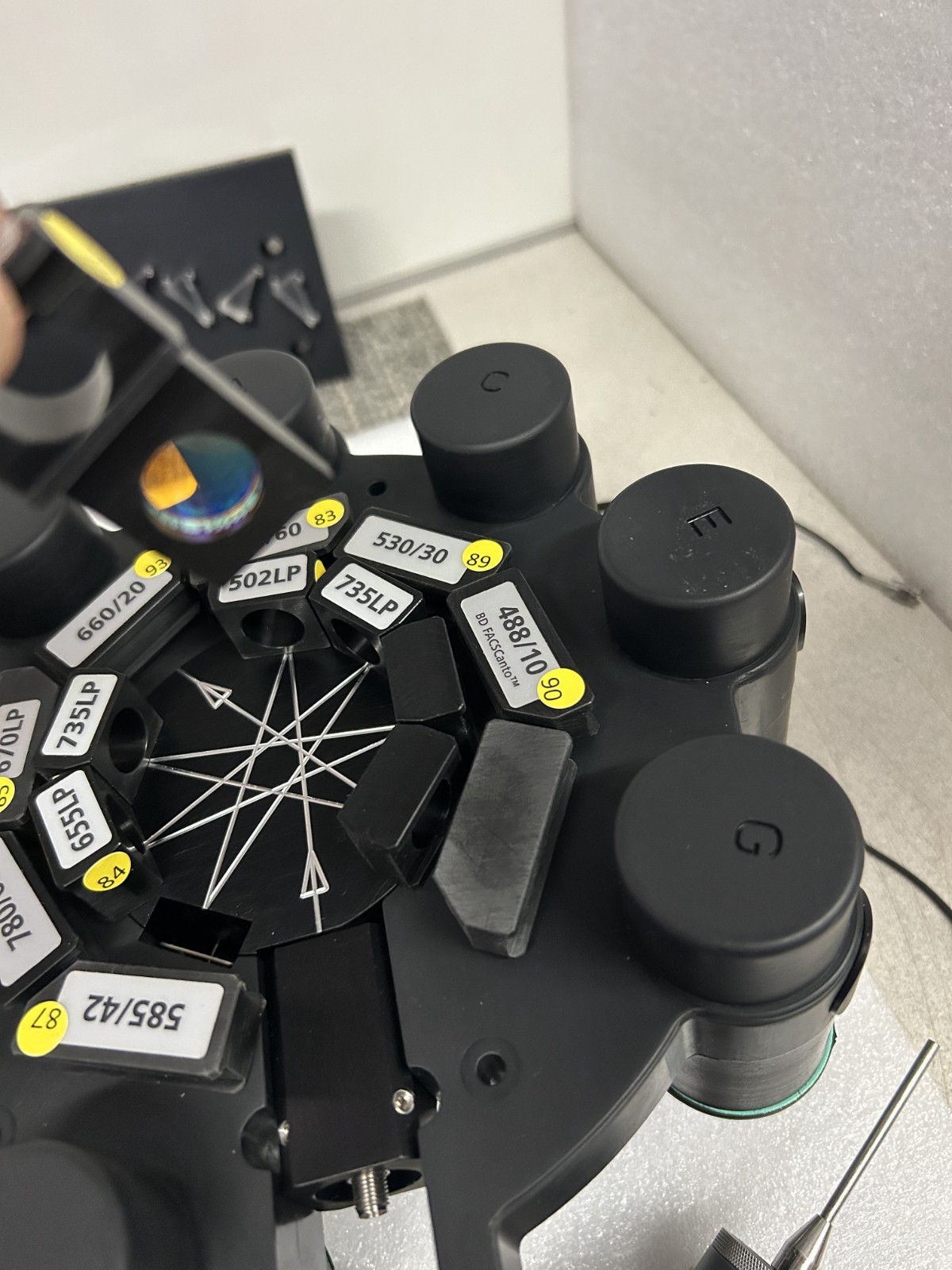 Becton Dickinson Assorted BD FACSCanto II Flow Cytometer **Parts & Components**