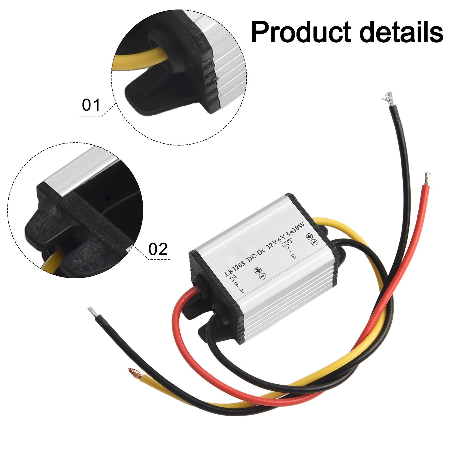 Reliable Car Power converting 12 Volts to Different Output Voltages