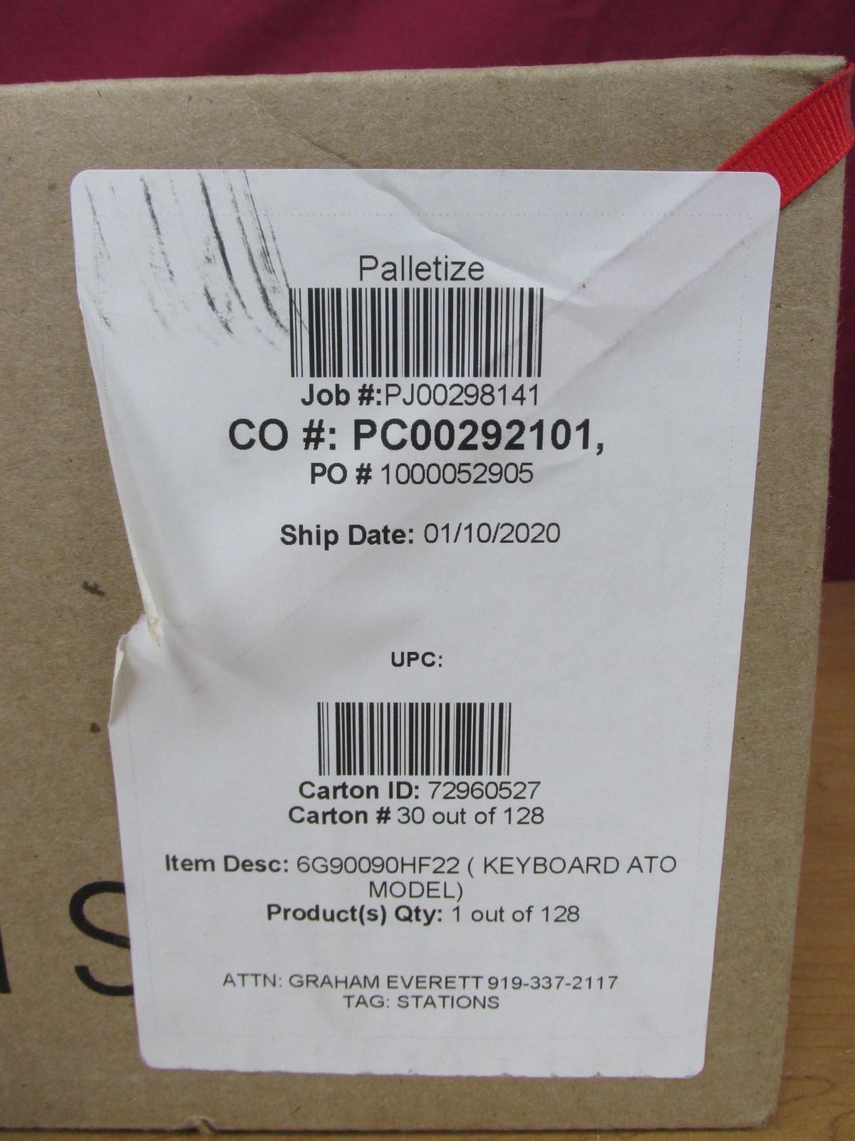 Humanscale Keyboard System ATO 6G90090HF22 **Brand New**