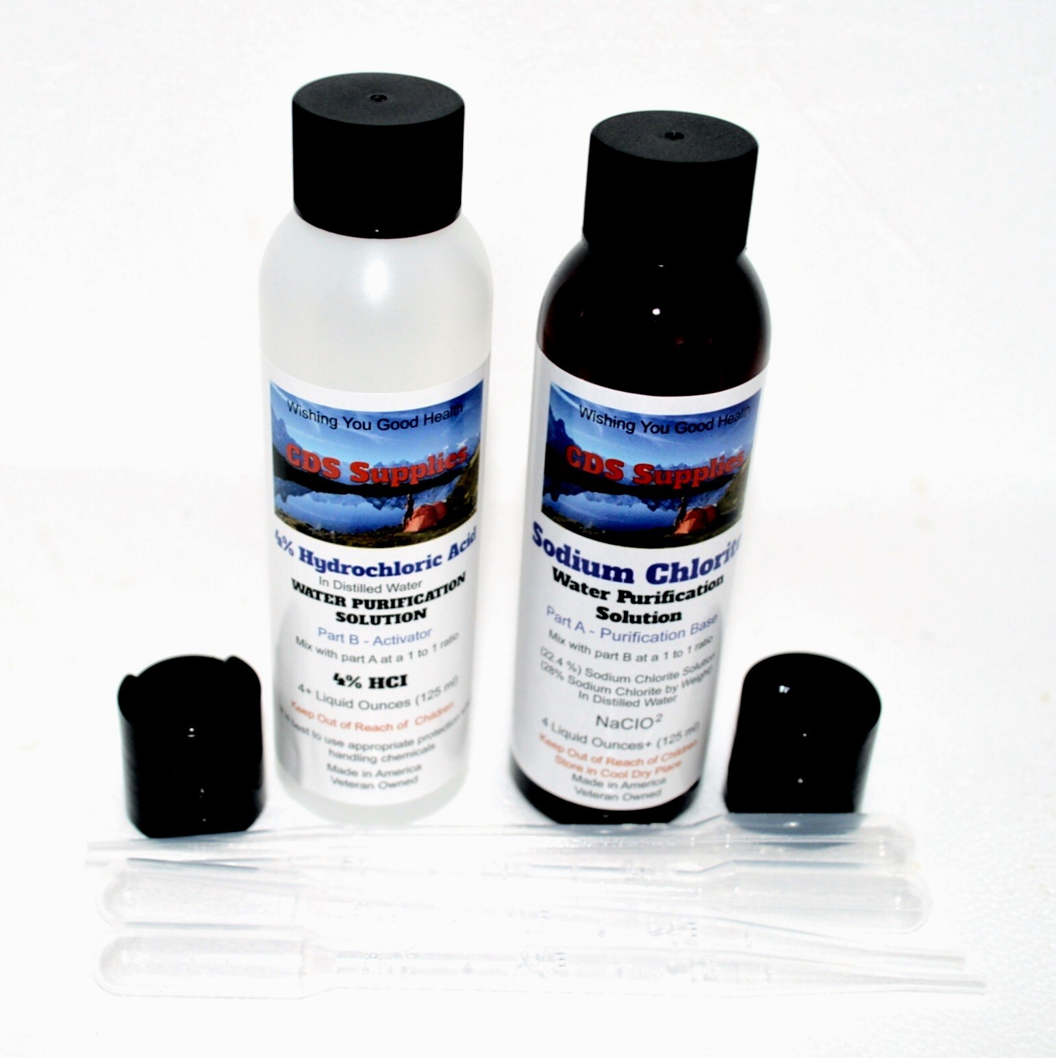 Water Purification Drops for Pets & Humans