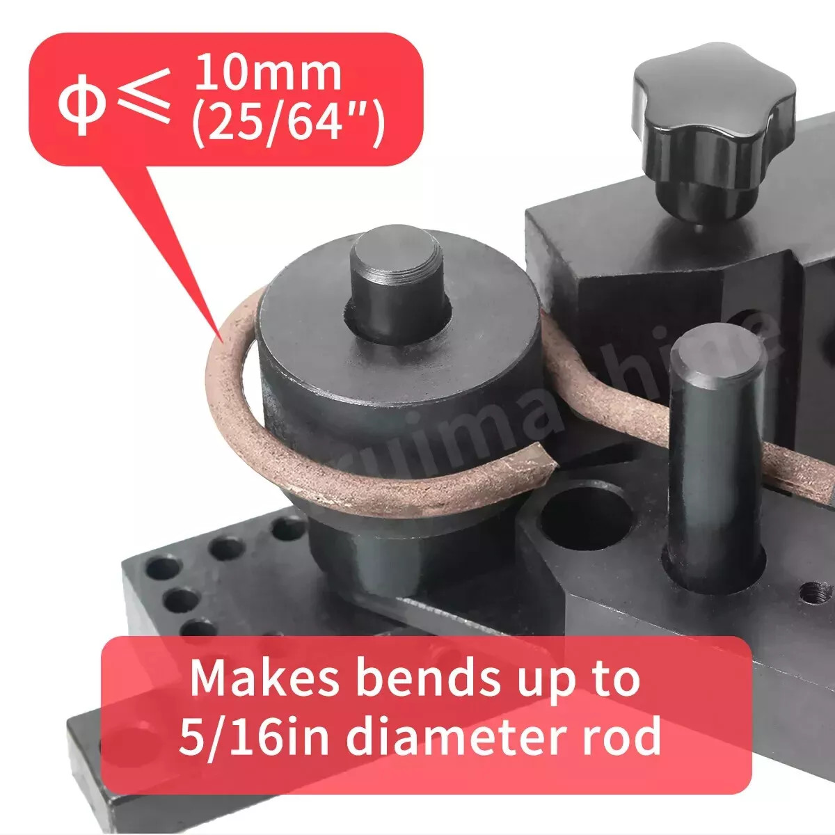 Mini Universal Bender Wire Flat Metal Manual Bending Machine 6th Generation