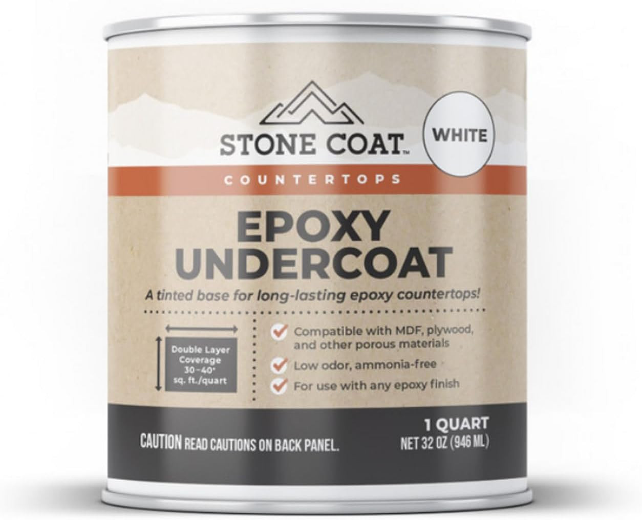 Epoxy Undercoat 1 Quart High-Bond Epoxy Primer for MDF