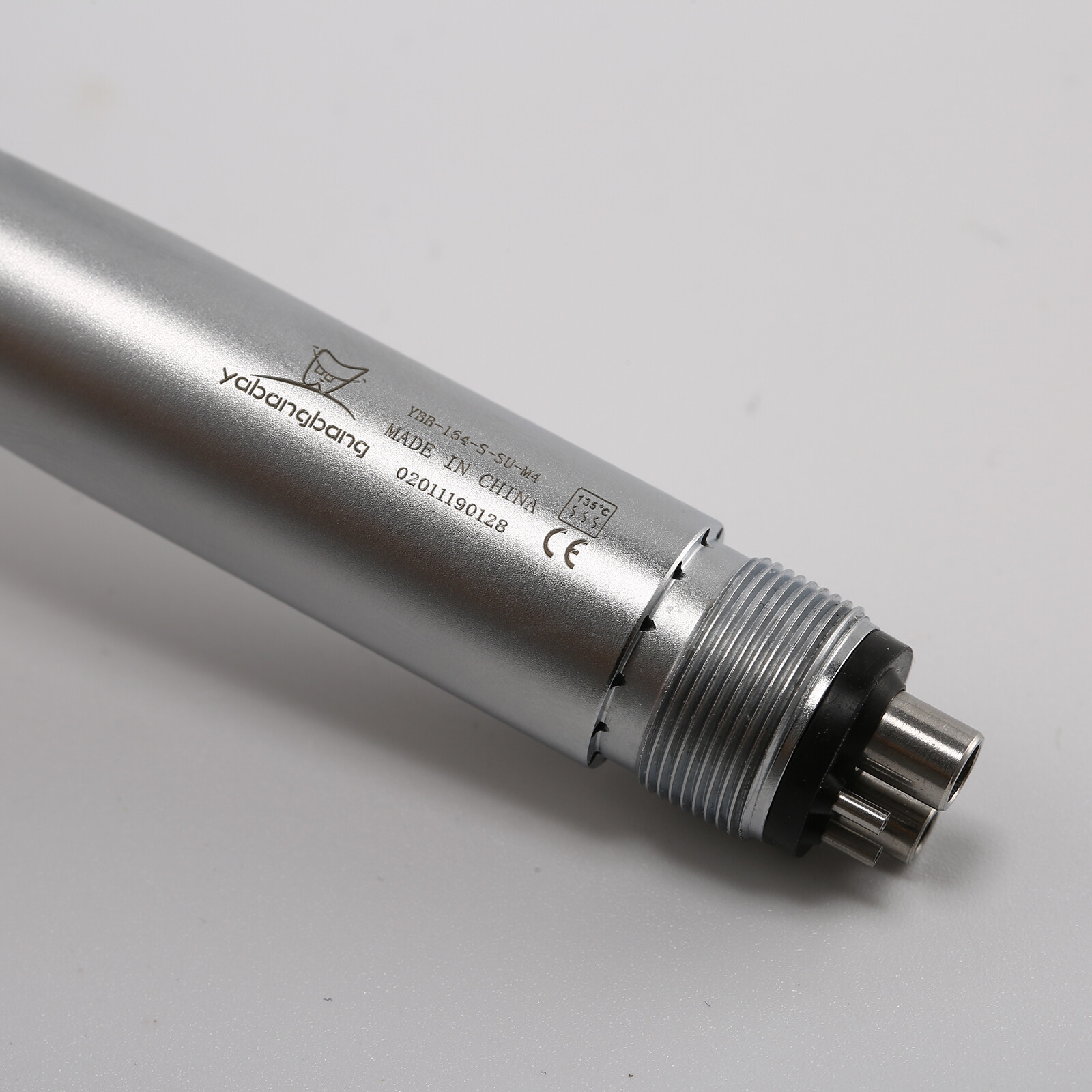 LED Dental Surgical Handpiece 45° Angle 4 Hole Midwest Rear Exhaust Impact Air