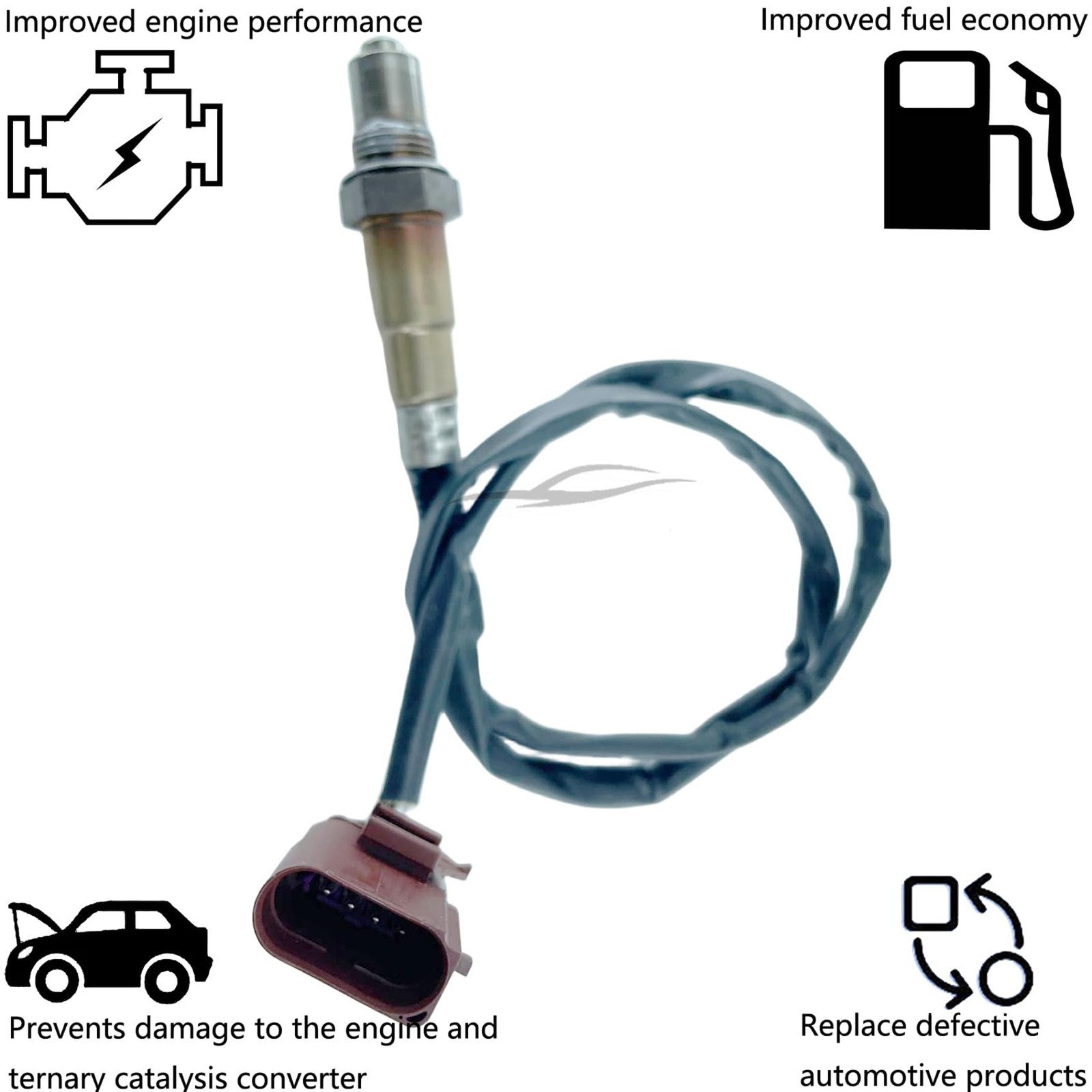 Ywim 234-4829 Downstream Oxygen Sensor Replacement For Audi A4 A3 R8For