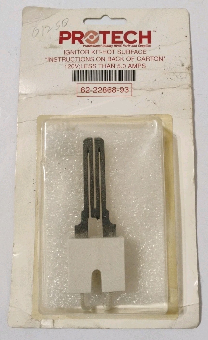 Protech Furnace Ignitor 62-22868-93 Hot Surface Direct Replacement OEM 5 Amps