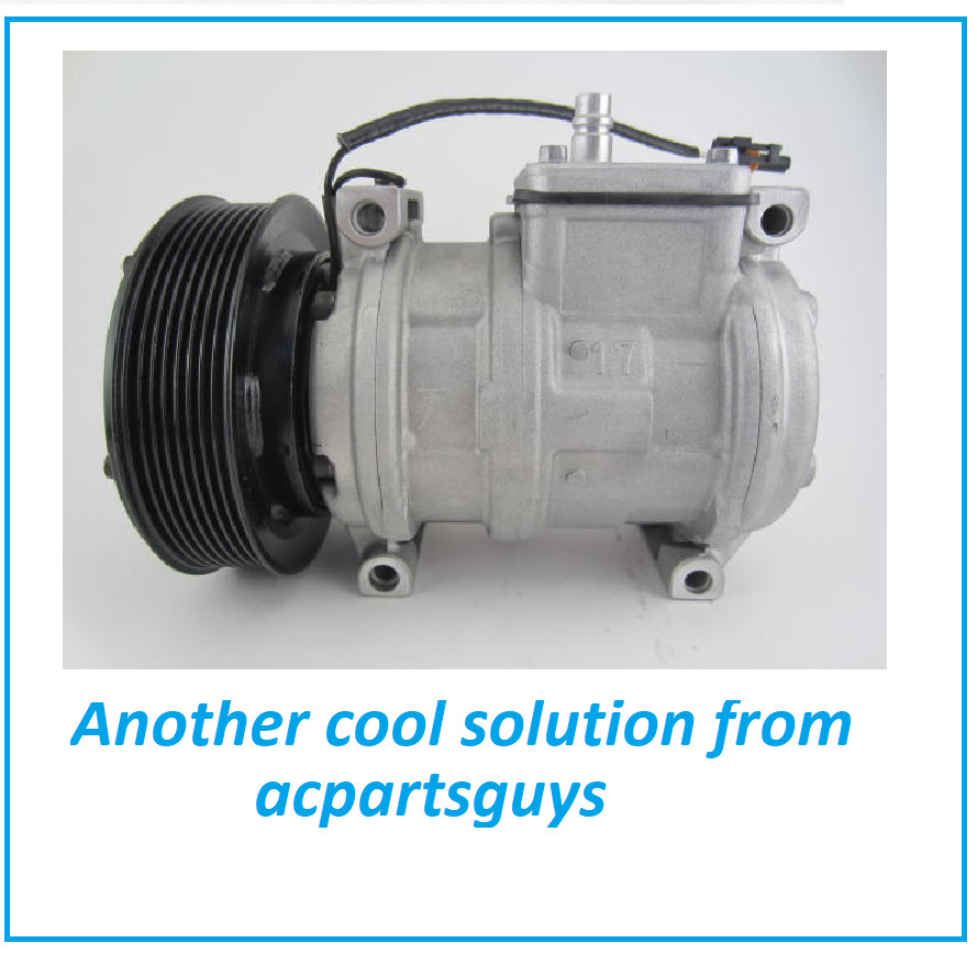 NEW AC COMPRESSOR FOR Case IH 980 Wheel Loader 10PA17CH SE501462 TY6764 RE46609