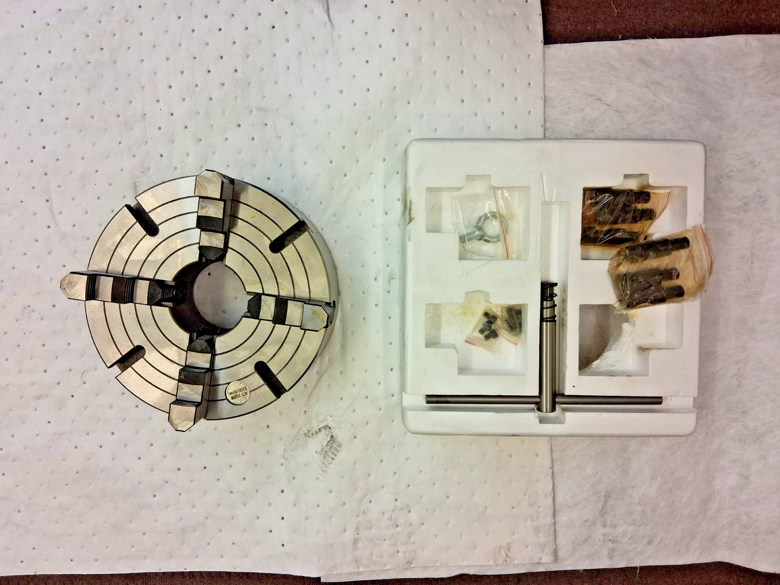 Pro Manual Lathe Independent Chuck 12″ 4 Jaw 429-4126
