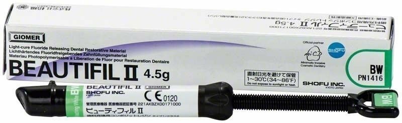 SHOFU Dental BEAUTIFIL 2 Fluoride Release Restorative Composite BW- BLEACH WHITE