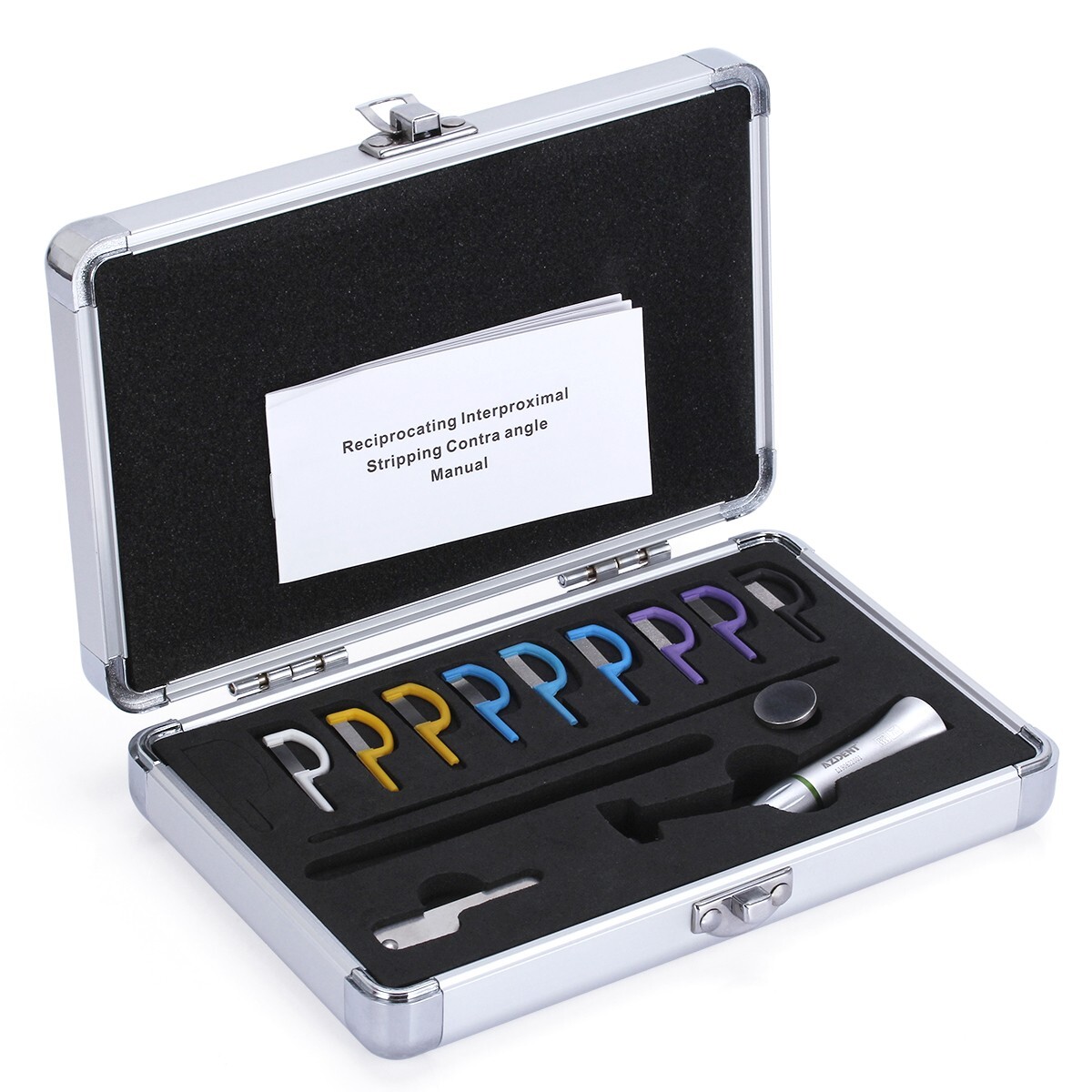 Dental 4:1 Reduction Interproximal Stripping IPR System Contra Angle Handpiece