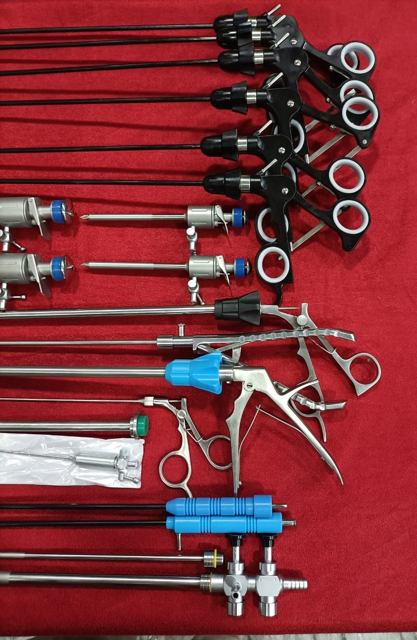 21pc – Laparoscopic Surgery Set SS High Quality Reusable Instruments