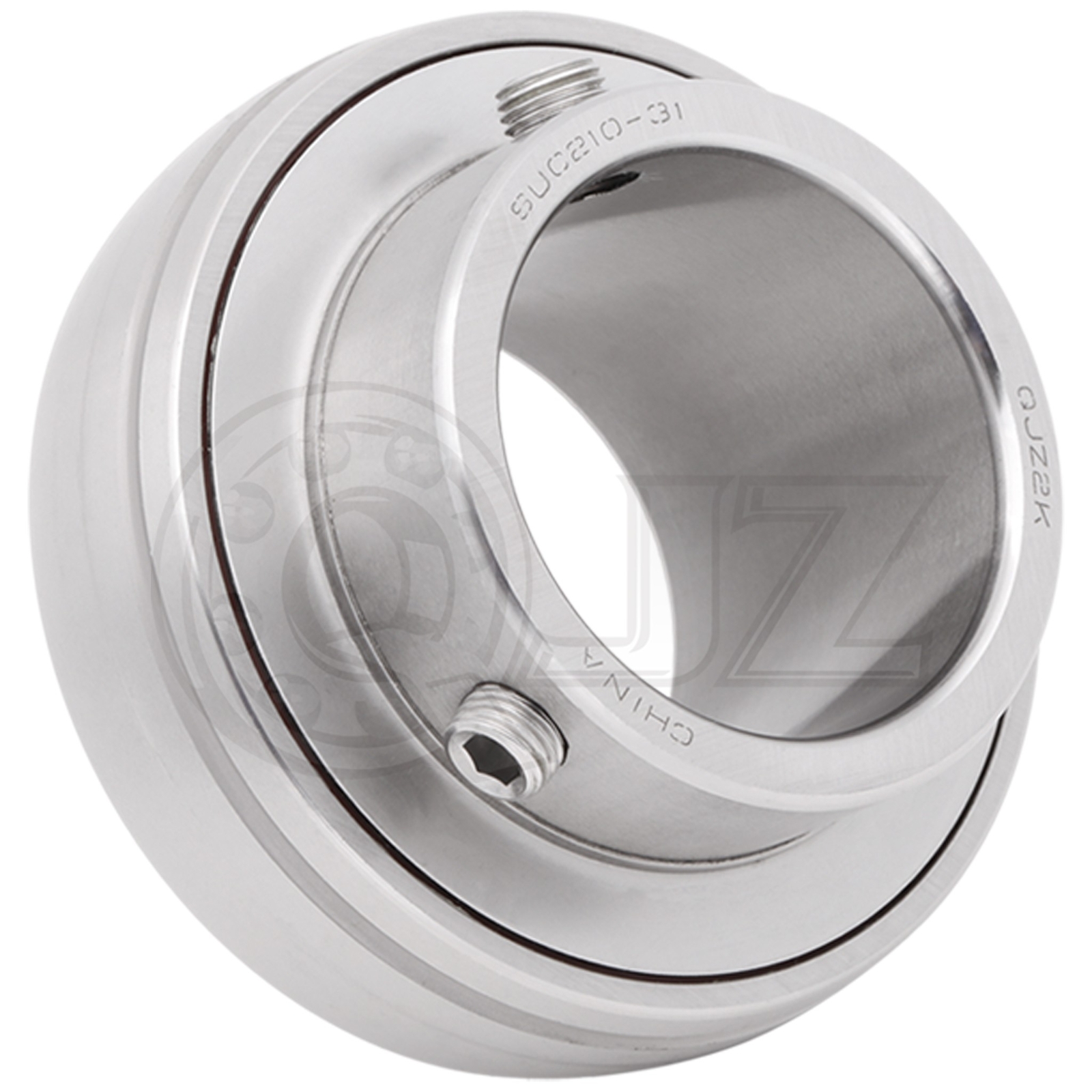 [Qty.8] SUC210-31 Stainless Insert Bearing w/Set-Screw Locking [1-15/16″ Bore]