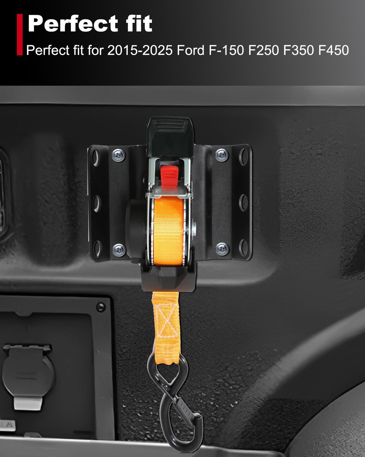 Ultimate Retractable Ratchet Straps for Ford F150, Retractable Truck Bed Ratc…