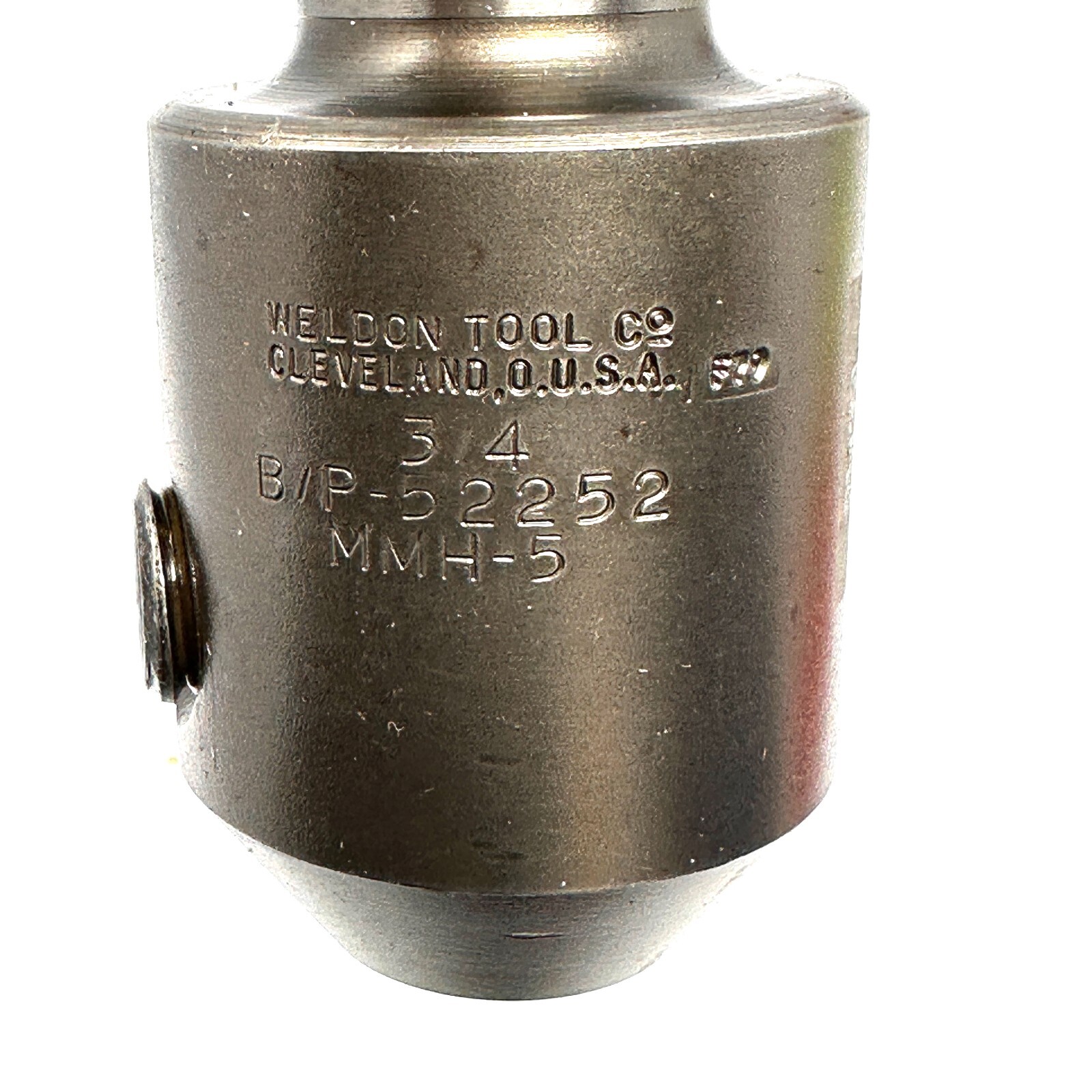 Weldon Tool Co 3/4″ MMH-5 Solid End Mill Tool Holder Adapter 1″ Shank Cleveland