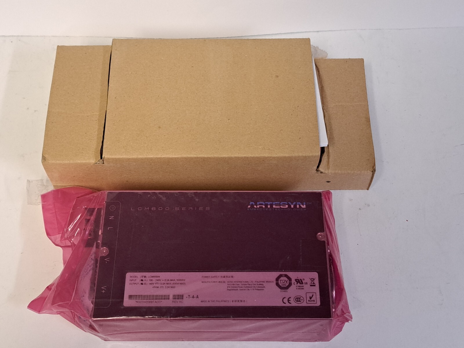 Artesyn AC DC 48V 600w 12.5a Power Supply 100-240 LCM600W Medical Industrial CNC