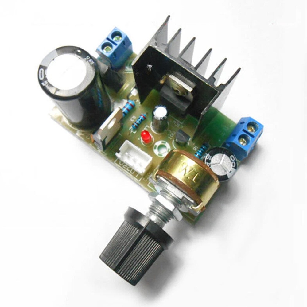 1x LM317 Adjustable Voltage Linear Regulator Step Down Module AC/DC to 5/12/ 24V