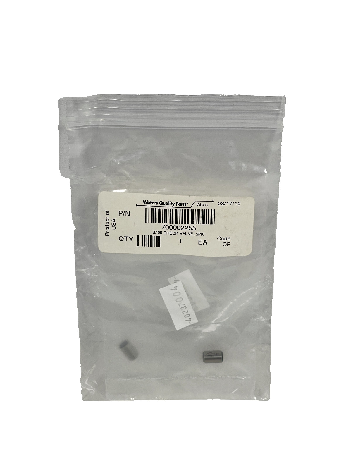 Waters 2796 Titanium Check Valve 2 Pack 700002255