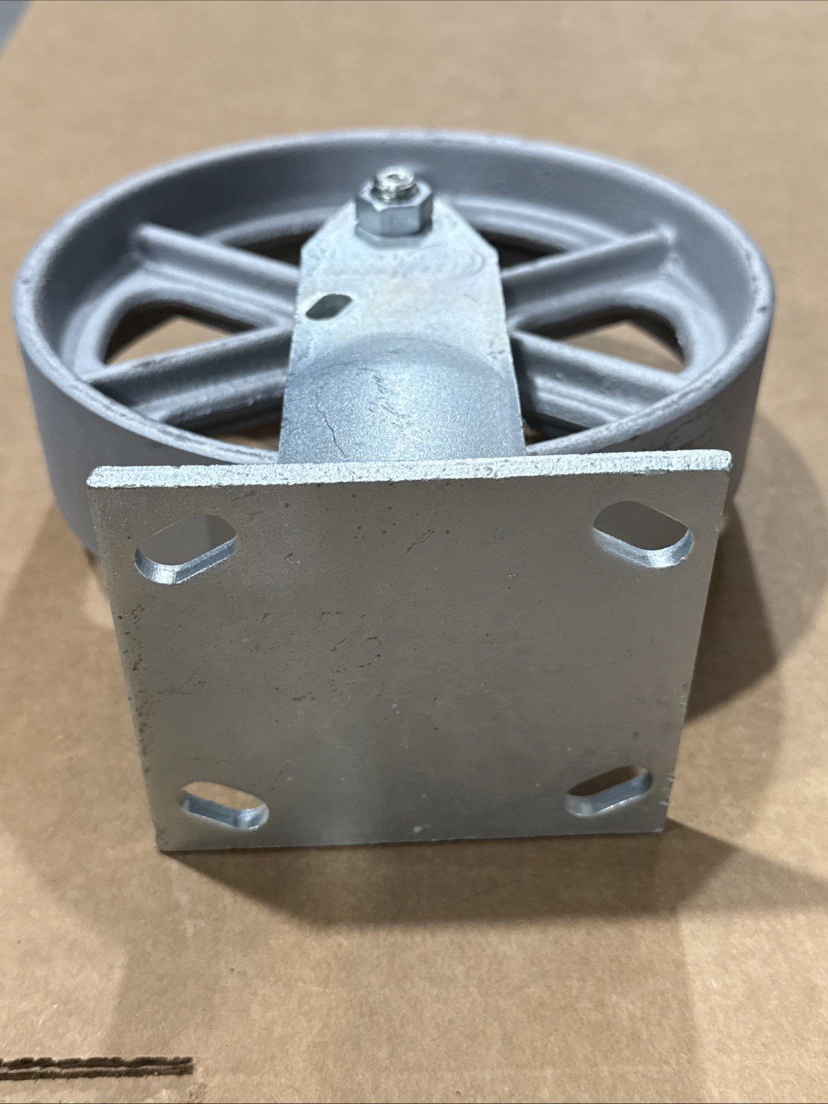 Colson 16CA08201R 8″ X 2″ Cast Iron Rigid Caster, No Brake, Loads 1250 Lb New
