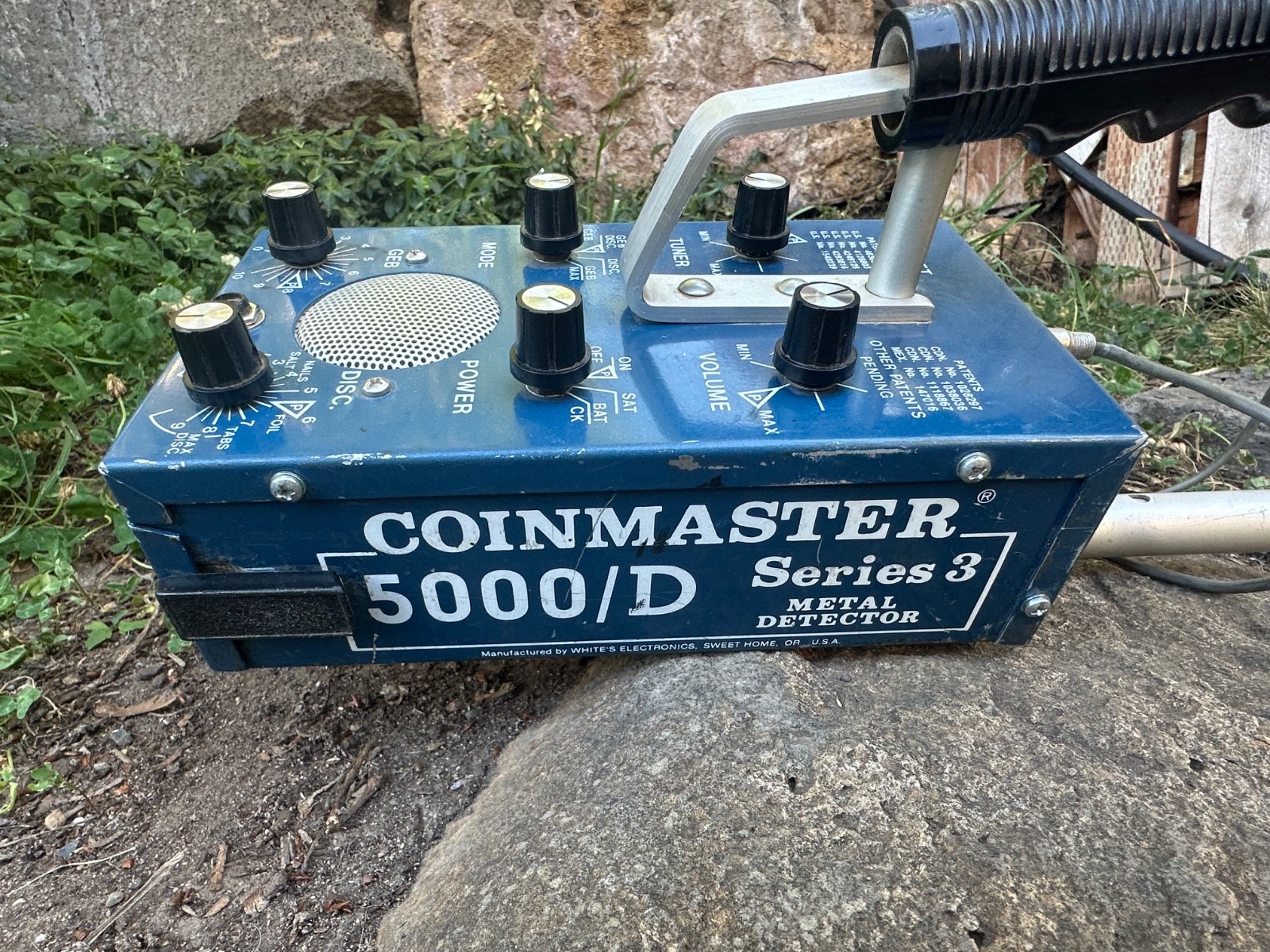 White’s Metal Detector Coinmaster 5000/D Series 3 With GEB