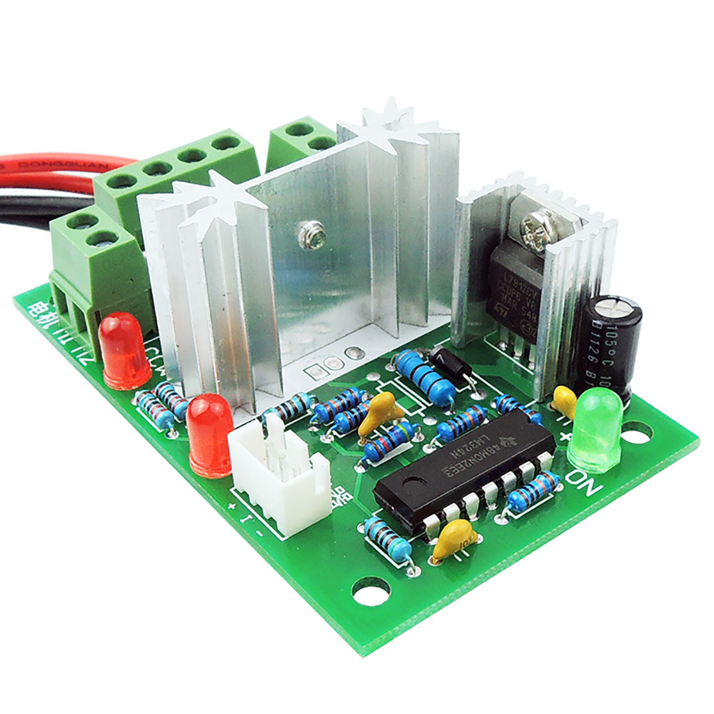 DC 10-30V Motor Speed Controller Reversible Switch PWM Adjustable Regulator 80W