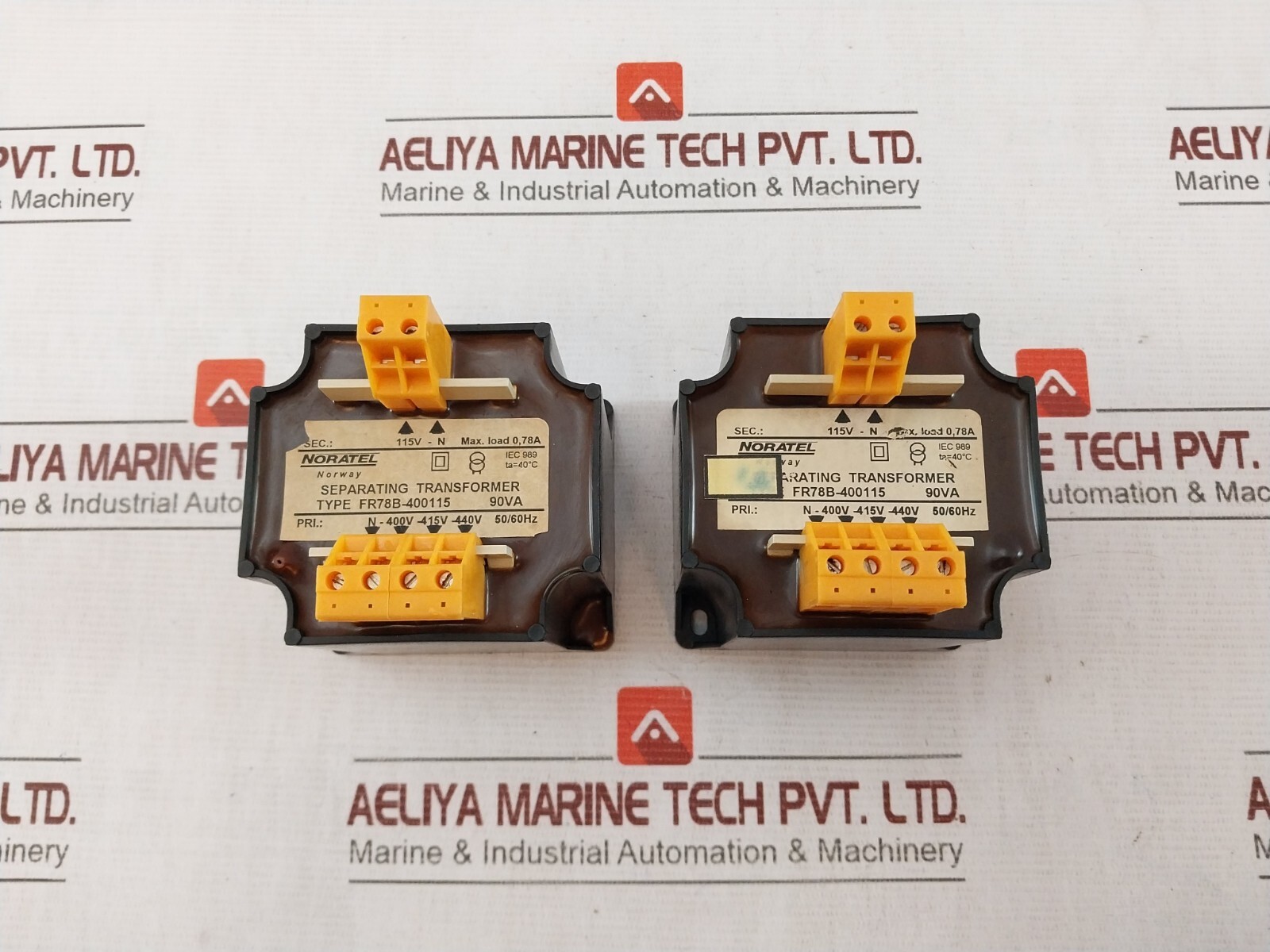 NORATEL FR78B-400115 Separating Transformer IEC 989 90VA 115V-N 0.78A
