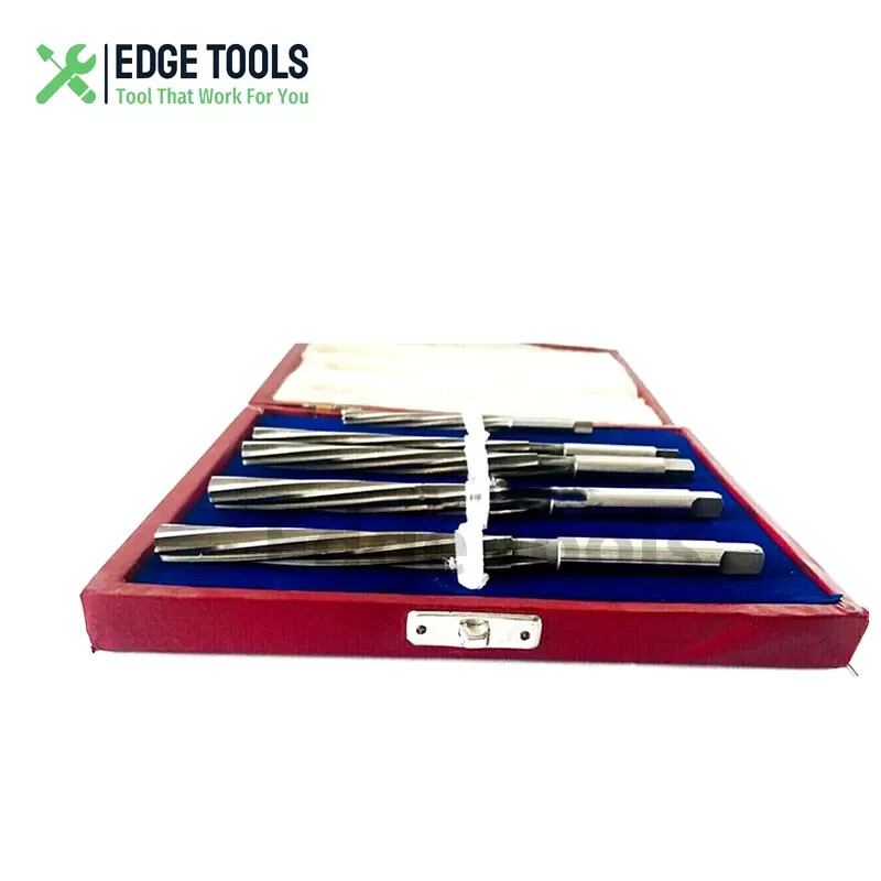 HSS Valve Stem Guide Reamers Set 5 Pcs 1/4″ 9/32″ 5/16″ 11/32″ 3/8″ EDGE TOOLS