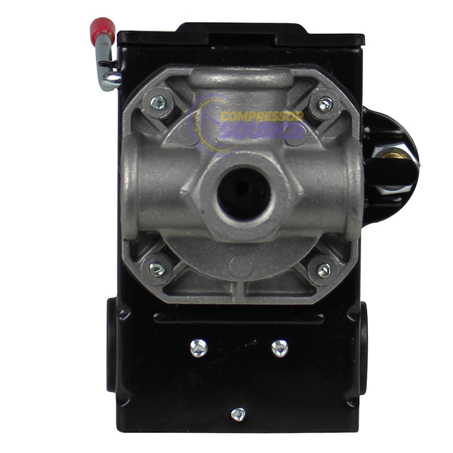 Heavy Duty 4port 25 Amp Air Compressor Pressure Switch Control Valve 105-135 PSI