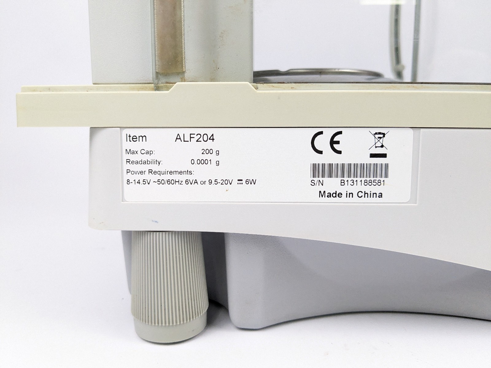 Fisher Science Education ALF204 Analytical Balance Draftshield