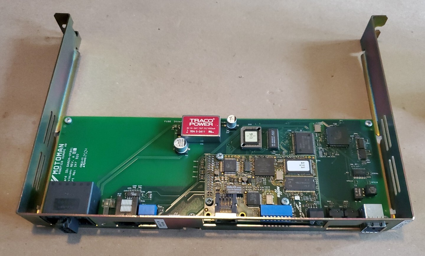 Yaskawa SARCR-XFB01/A01 Motoman Robot Interface Control Board NX100