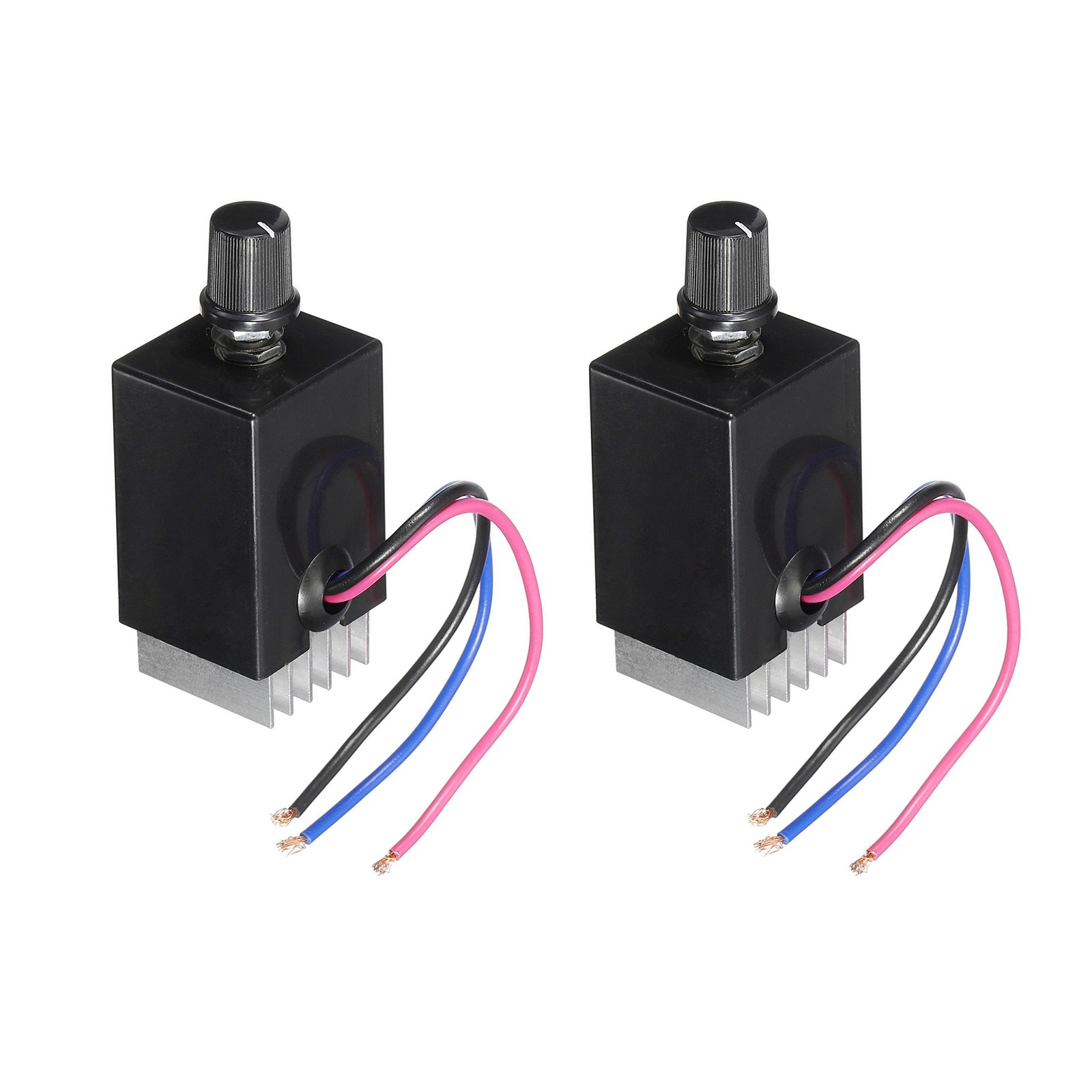 2Pcs 12V-24V 10A PWM Motor Rheostat Speed Controller for Heater Ventilator Fan