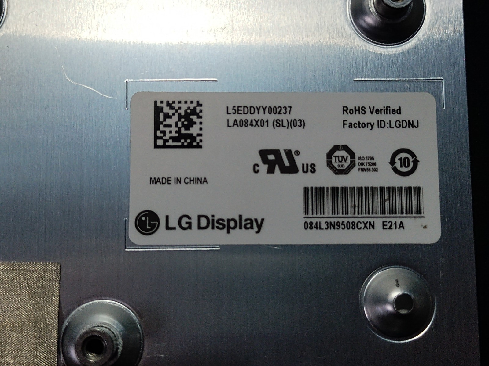 LG LA084X01 LA084X01(SL)(01) 8.4″ LCD Touchscreen For 18-22 Jeep Grand Cherokee