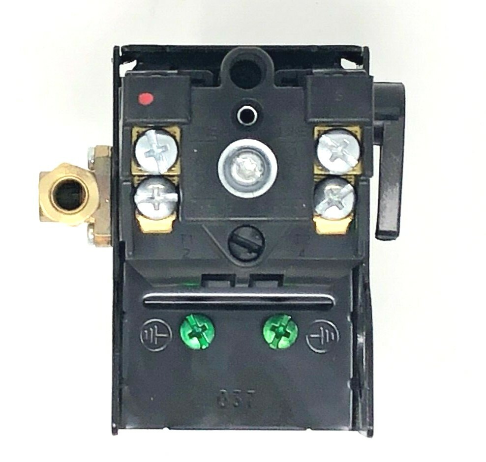 FURNAS HUBBELL 69JF7LY2C PRESSURE SWITCH W/ UNLOADER VALVE & LEVER