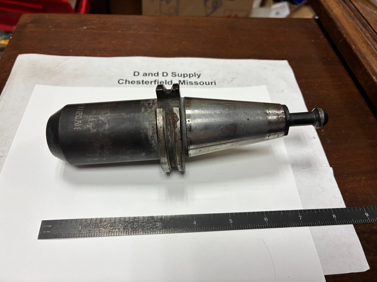 Unknown Brand 5/8″ Cat40 Tool Holder, 40 EM 0.625×3.750 E, With Retention Stud