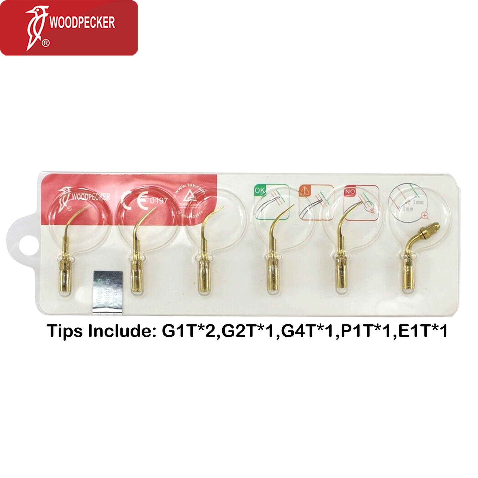 US Woodpecker Dental Built in Ultrasonic Piezo Scaler UDS-N3 LED Handpiecce EMS