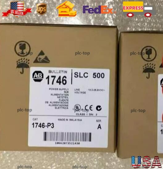 NEW Allen Bradley 1746-P3 SER A SLC 500 Power Supply Module AB 1746-P3