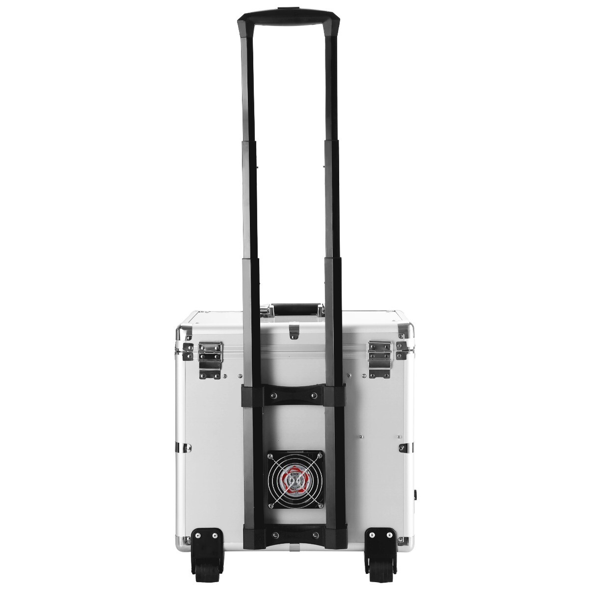 Portable Dental Mobile Delivery Unit Rolling Case Air Compressor Suction System