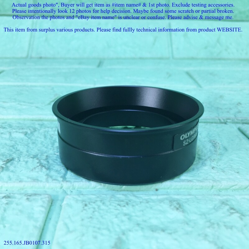 OLYMPUS SZ-LGR66, Ring Light Adapter for SZ51 & SZ61 as photo, sn:5053.