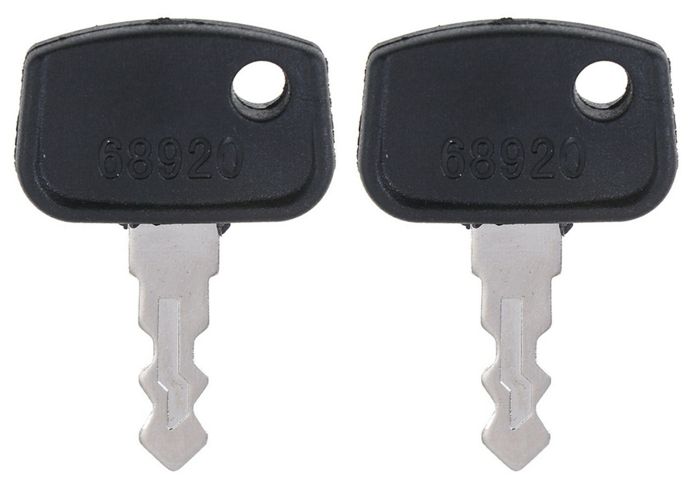 2pc Ignition Key 68920 For Kubota RTV, B,BX, F, GR, ZD, RTV500, RTV900 series
