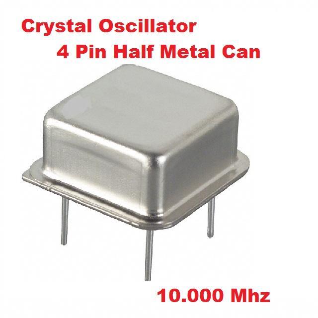 10.000Mhz 10.000 Mhz CRYSTAL OSCILLATOR HALF CAN ( Qty 5 ) *** NEW ***