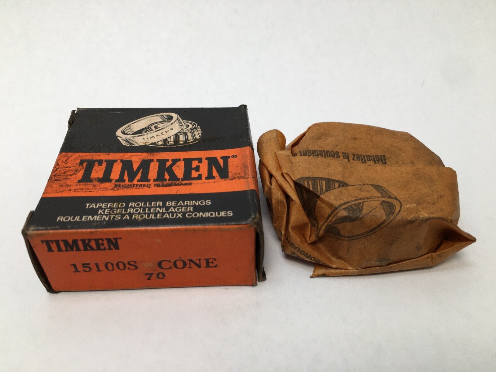 Timken 15100S Taper Bearing Cone 1″ ID 15100-S
