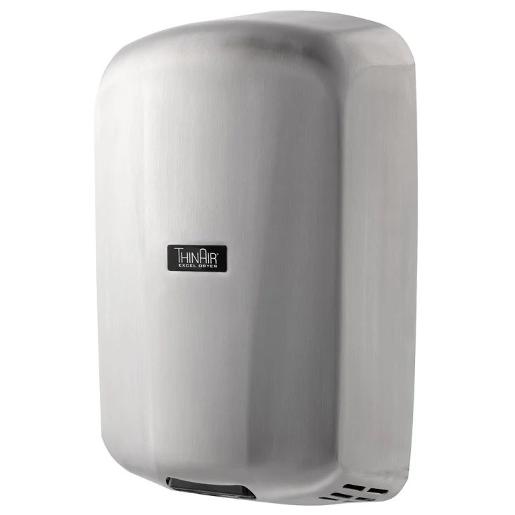 Excel Dryer TA-SB Automatic Hand Dryer w/ 14 Second Dry Time – Stainless , 120v