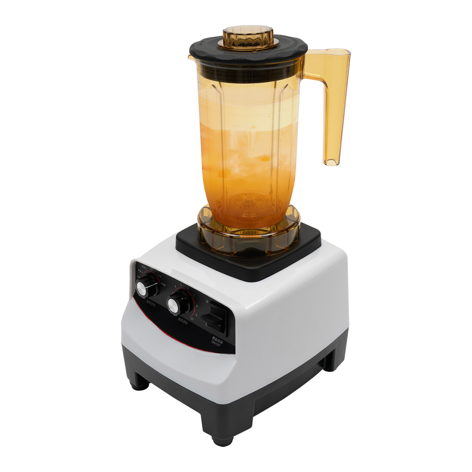 Tea Brewing Machine,Bubble Tea Machine 1200ml Multifuction Food Blender w/ 4Cups