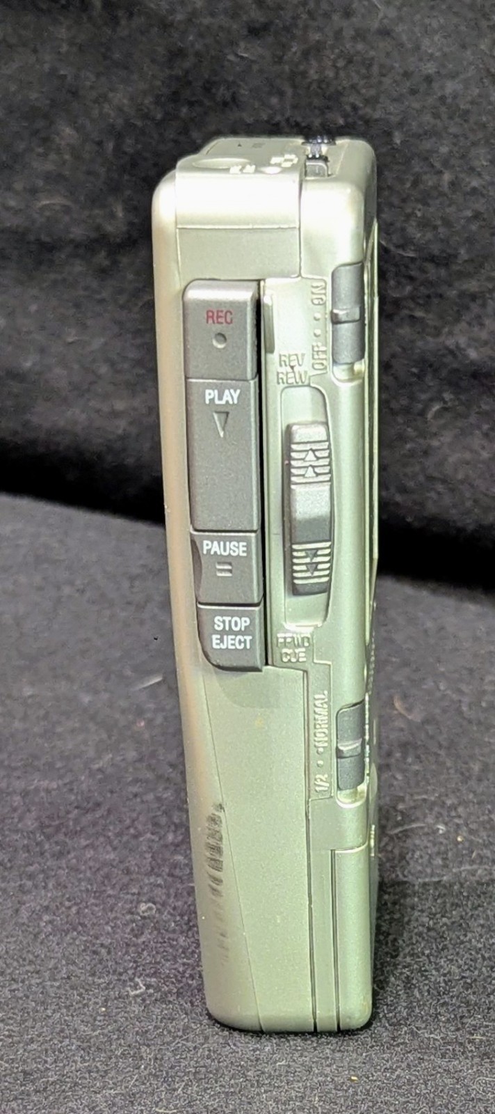 Vintage GE 3-5383A AVR Auto Voice Microcassette Recorder Fast Playback Tested