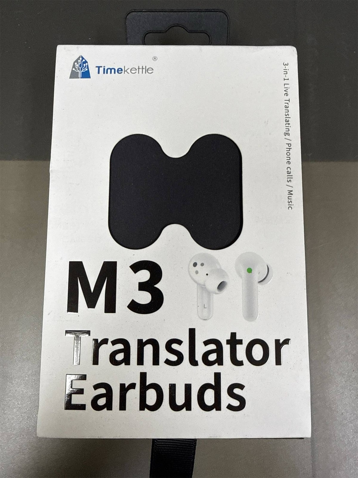 Timekettle M3 3-in-1 Language Translator Earbuds, Real-Time Translation in 43 La