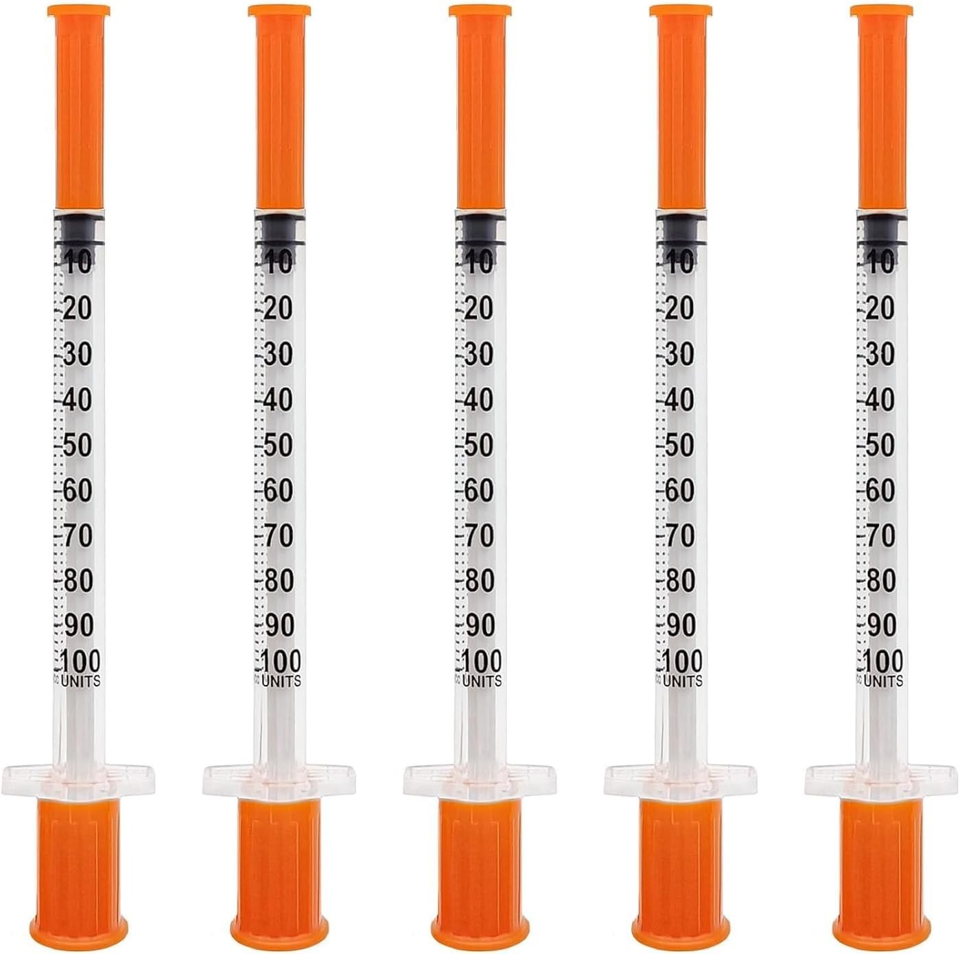 High-Precision 31G Syringes, 1mL Capacity, Perfect for Crafting & Labs – 25 Pack