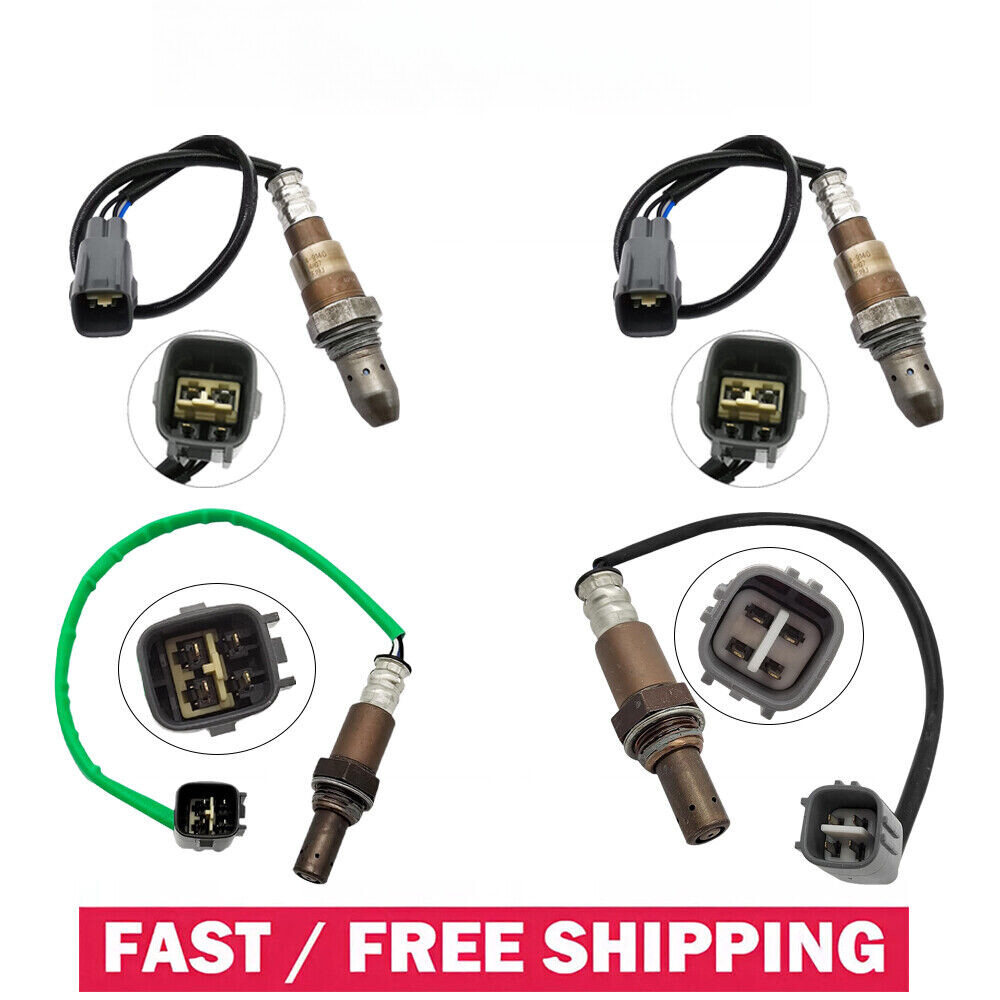 4x Oxygen Sensor For Toyota Tacoma 2016-2022 3.5L Auto trans. 234-9140 234-8001